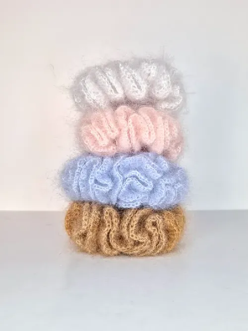 SCRUNCHIE NA SZYDEŁKU